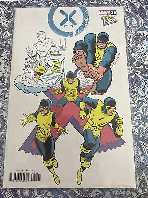Buy X-MEN #29 60th ANNIVERSARY UNCANNY JACOB EDGAR ORIGINAL TEAM 2024 Marvel Comics • 5.55£