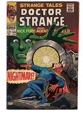 Buy Strange Tales #164 (1968) - Grade 6.0 - Yandroth - Jim Steranko And Dan Adkins! • 63.19£