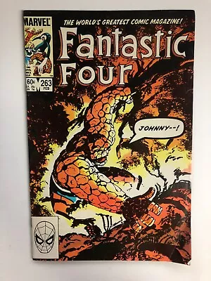 Buy Fantastic Four #263 - John Byrne - 1984 - Marvel Comics • 3.80£