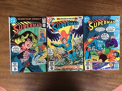 Buy DC Comics Superman Volume One Issue 363-365 1981-===== • 5.52£