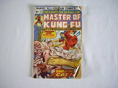 Buy The Hands Of Shang-Chi Master Of Kung-Fu Marvel Comics Vol.1 No.38 March 1976 • 1£