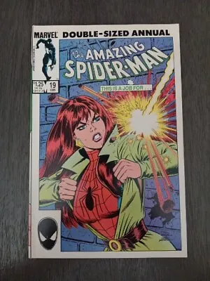 Buy The Amazing Spider-man Double Sized Annual # 19 (MARVEL, 1985) VF • 7.92£