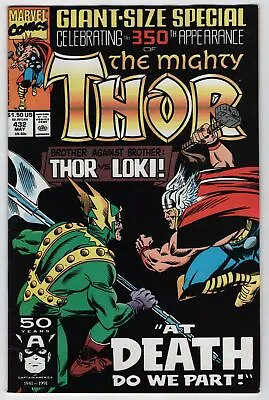 Buy The Mighty Thor Comic Book #432 Marvel Comics 1991 VERY FINE- • 1.57£
