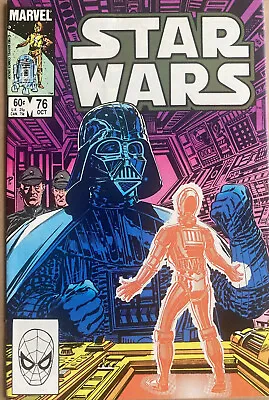 Buy Star Wars #76 October 1983 Darth Vader Cover Death Of Admiral Tower Higher Grade • 24.99£