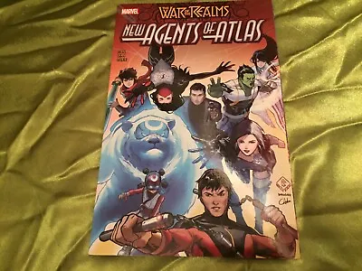 Buy WAR OF THE REALMS: NEW AGENTS OF ATLAS - MARVEL 2019 TPB 1st Printing MINT • 11.99£