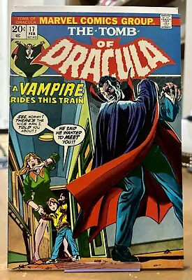 Buy Tomb Of Dracula #17 Blade Bitten By Dracula (Marvel Comics) VF • 31.62£