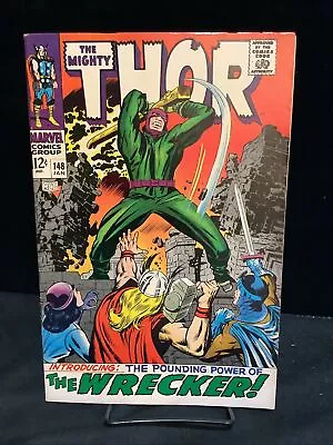 Buy Thor #148 (1968, 1st Wrecker, Origin Of Black Bolt) - Undervalued Key! • 223.86£