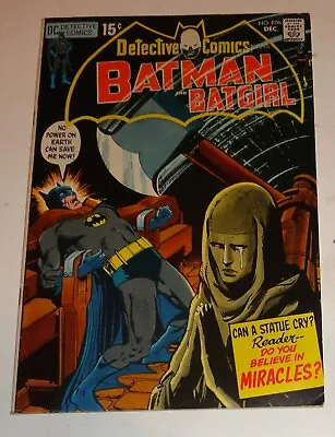 Buy BATMAN Detective Comics #406 Neal Adams Cover VF/VF- White 1971 • 63.33£