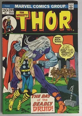 Buy Thor #209 Marvel 1973 9.2 NM- • 35.48£