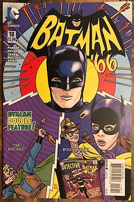 Buy Batman '66 #18 Parker Robin Silver Age Detective 359 Homage Cover NM/M 2015 • 7.90£