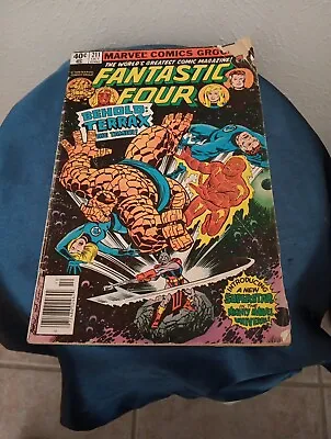 Buy Fantastic Four # 211 (Marvel Oct 1979) 1st Terrax The Tamer • 11.99£