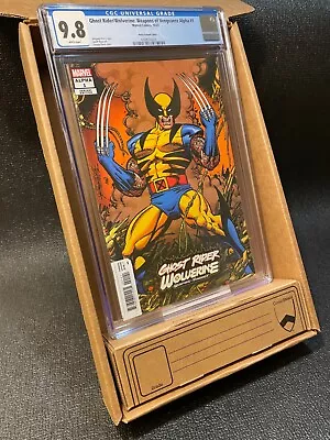 Buy Ghost Rider / Wolverine: Weapons Of Vengeance Alpha #1 (2023) CGC 9.8 • 79.44£