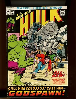 Buy Incredible Hulk #145 - Godspawn! (5.0) 1971 • 11.07£
