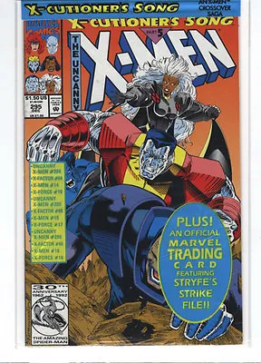 Buy Uncanny X-men #295 Storm Colossus Bishop Opened Trading Card Included 9.4 • 6.32£