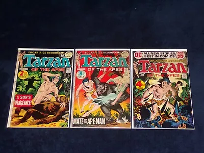 Buy Tarzan 208 209 210 Lot Dc Comics Bronze Age Joe Kubert Collection Missing 207 • 23.98£