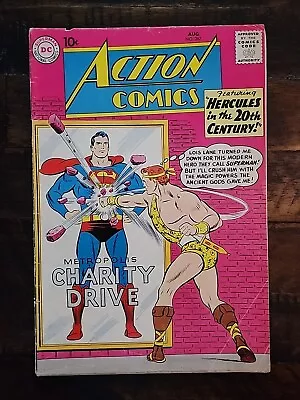 Buy Action Comics # 267 KEY 1stSupergirl As Superwoman 1960 DC Silver Age (3-3.5) • 48.21£