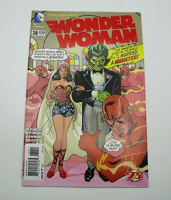 Buy WONDER WOMAN #38  75th ANNIVERSARY VARIANT (2015)  VERY FINE CONDITION • 5.95£