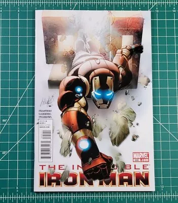 Buy Invincible Iron Man #500 (2011) 1st App Ginny Stark Marvel Comics Larroca Vol. 1 • 12.04£