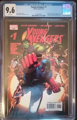 Buy Young Avengers 1 CGC 9.6 1st Appearance Of Kate Bishop Hulkling Iron Lad WP • 160.63£
