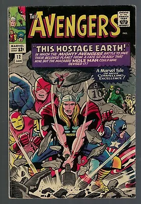 Buy Marvel Comics  Avengers 14 VGF 5.0 This Hostage Earth 1964 Captain America  • 79.99£