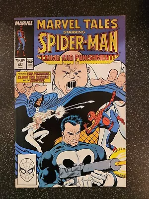 Buy Marvel Tales Spider-Man Comic Issue 221 - 1989 Crime And Punishment - Vintage • 4.75£