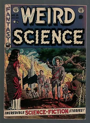 Buy EC Comics Fantasy Weird Science 14 5.5 FN- 1952 Golden Age  Fiction Horror  • 424.99£