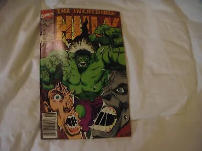 Buy Marvel Comics The Incredible HULK August 1990 Vol 1 No 372 Comic Book • 7.19£