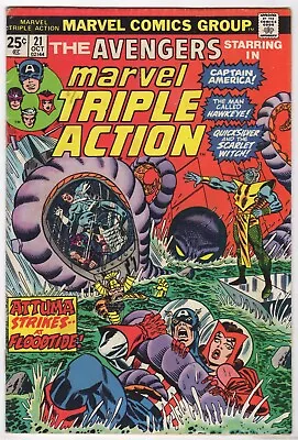 Buy Marvel Triple Action #21   ( Avengers )    VFN • 6.95£