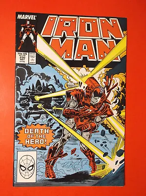 Buy IRON MAN # 230 - F/VF 7.0 - 1st FIREPOWER APPEARANCE - DEATH OF THE HERO • 3.91£