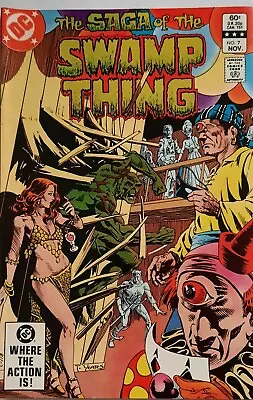 Buy The Saga Of The Swamp Thing 7 VF+ But Spine Roll £4 1982. • 4£