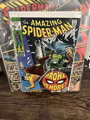 Buy Amazing Spider-Man #79 Fine  2nd Appearance Prowler! Romita Cover! Marvel 1969 • 48.26£