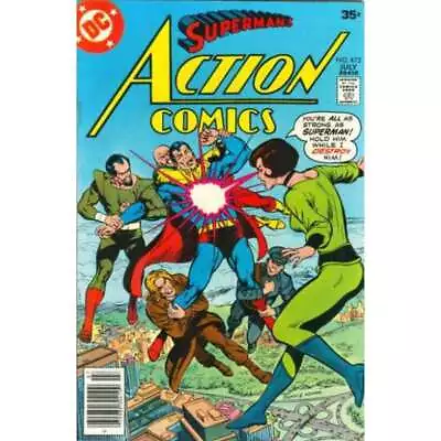 Buy Action Comics (1938 Series) #473 In Very Fine Minus Condition. DC Comics [u. • 13.56£