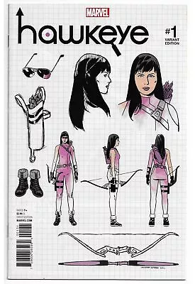 Buy Hawkeye #1 Kate Bishop Romero Design Variant 1:10  (2016) • 31.49£
