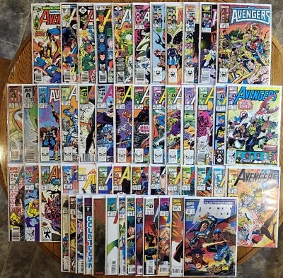 Buy Avengers Lot Of 52 Marvel Comics #148-375~Most Higher Grade, Minor Keys • 142.30£