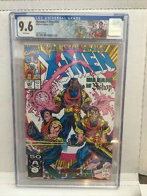 Buy Uncanny X-Men # 282 CGC 9.6 1st Bishop 1991 Custom X-men Label White Pages • 47.30£