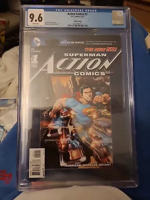 Buy Action Comics #1 - New 52 Superman 1st Printing DC Comics November 2011 FN- 5.5  • 60£