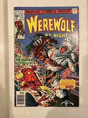 Buy Werewolf By Night #43  Comic Book  Last Issue • 7.11£
