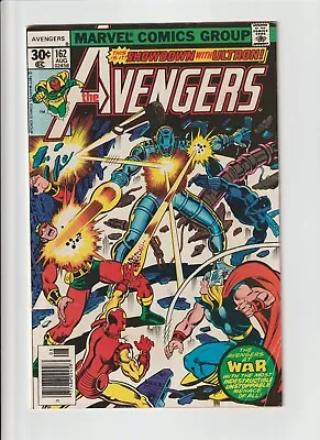 Buy Avengers #162 Marvel 1977 1st Appearance Of Jocasta! Showdown With Ultron • 15.19£