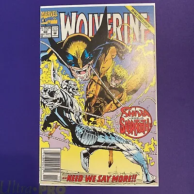 Buy Wolverine 60 Uncanny X-Men Sabretooth NM 1992 • 2.10£