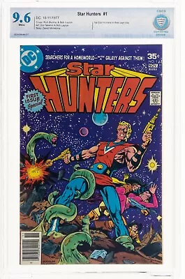 Buy DC Star Hunters #1 1977 Comic CBCS 9.6 Buckler Bob Layton 1st Newsstand Key Cgc • 53.55£