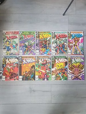 Buy UNCANNY X-MEN X10 Issues #153 - #162 Marvel Comic Bundle Vintage • 60£