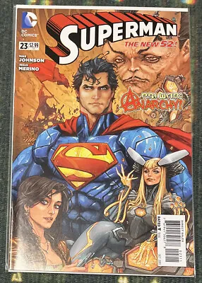 Buy Superman #23 New 52 2013 DC Comics Sent In A Cardboard Mailer • 195.37£