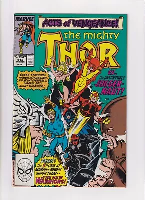 Buy Thor (1962) # 412 (7.0-FVF) (1904059) Juggernaut, 1st FULL App. New Warriors ... • 50.40£