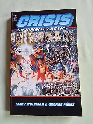 Buy Crisis On Infinite Earths-Marv Wolfman/George Perez P/B Titan Books 1st Ed 2001 • 7.50£
