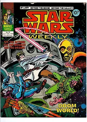 Buy Star Wars Weekly #23, Marvel UK, 1978, Sleeved & Boarded • 7.49£