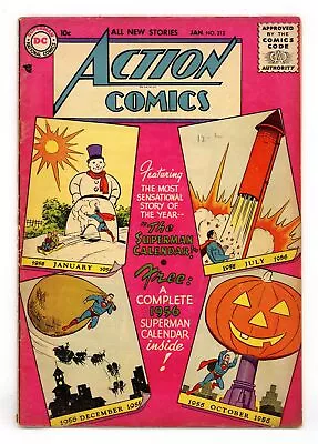 Buy Action Comics #212 GD/VG 3.0 1956 • 161.29£