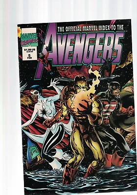 Buy Marvel Comic The Official Marvel Index To The Avengers No. 5 Feb 1995 $1.95  • 4.99£