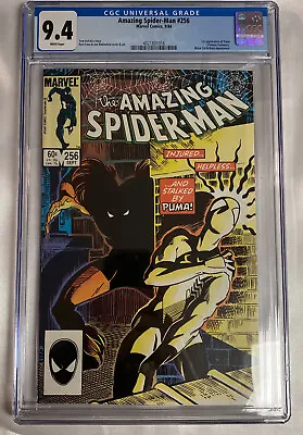 Buy The Amazing Spider-Man 256 CGC 9.4 1984 Puma • 79.15£