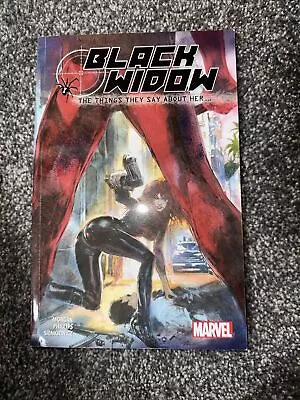 Buy BLACK WIDOW : THE THINGS THEY SAY ABOUT HER Marvel Comics GN TP TPB 2006 • 10£