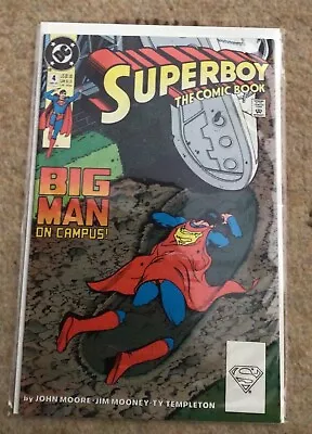 Buy Dc Comics Superboy The Comic Book #4 May 1990 • 3.75£